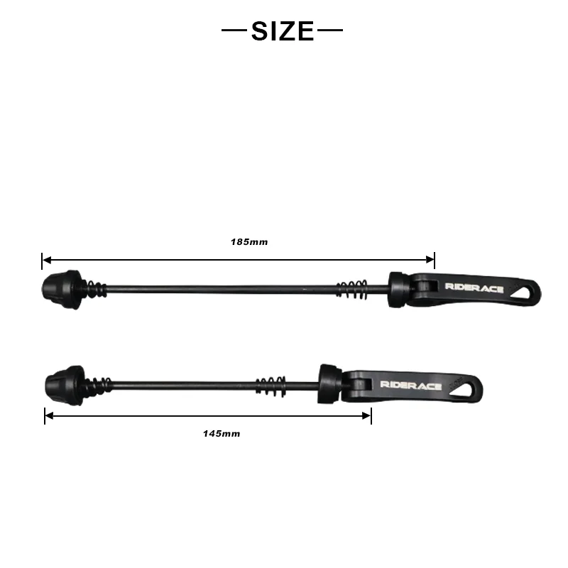 Fahrrad Hub Schnellspanner Aluminium Legierung Mountain Road (2 Stück) – Image 6