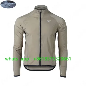 Concept Speed Neue Unisex-Fahrradjacke, wasserdichte Windjacke, leichter, ultraleichter Langarm-Regenmantel