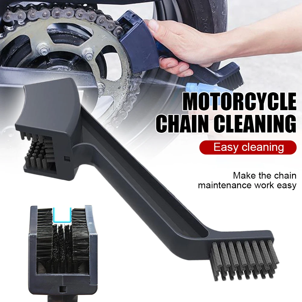 Motorrad Mountainbike Fahrrad Roller Doppel-ende Kette Reinigung Pinsel Zyklus Kette Detaillierung Pinsel