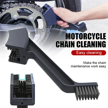 Motorrad Mountainbike Fahrrad Roller Doppel-ende Kette Reinigung Pinsel Zyklus Kette Detaillierung Pinsel