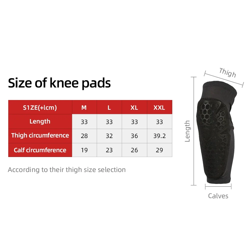 Sommer Motorrad Fahrrad Knie Pads Ellenbogen Protector Elastische – Bild 4