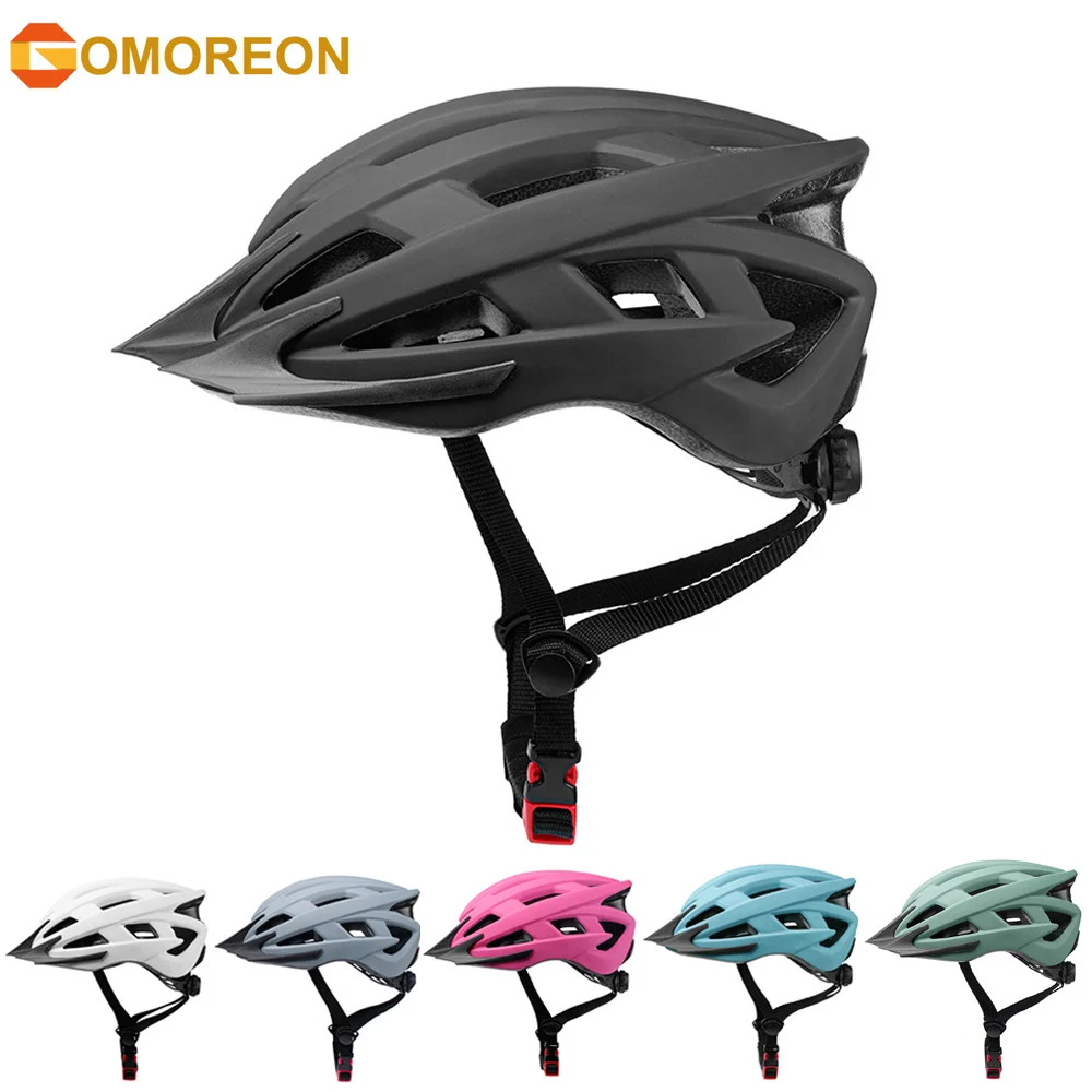 Fahrradhelm für Erwachsene Männer Frauen mit verkürzter Passform 58-62 cm, leicht mit verstellbarer Seite