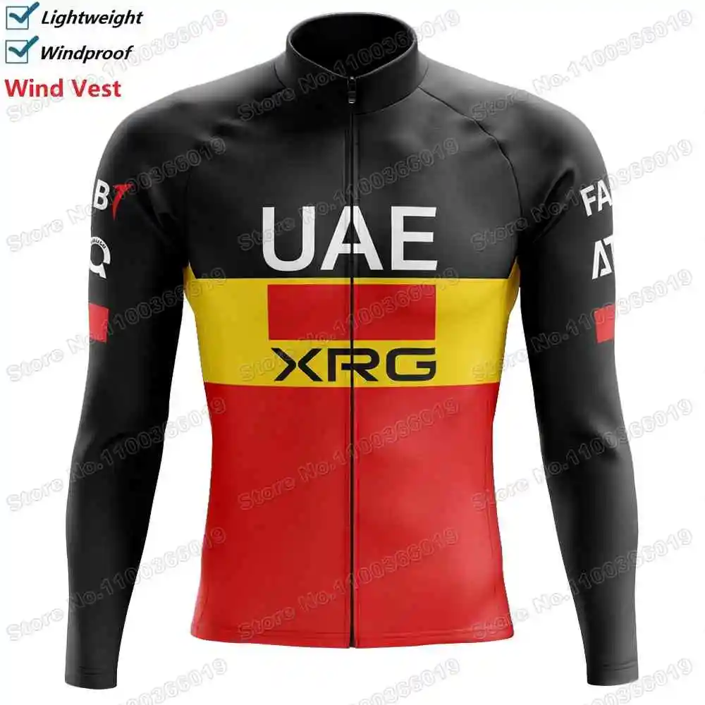 VAE Team UAE Wind weste Männer Fahrrad jacke wind dicht Rennrad – Image 6