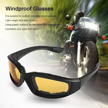 Winddicht Radfahren Sonnenbrille Motorrad UV400 Brille Männer Motor Sonnenbrille Augenschutz Reiten Brillen
