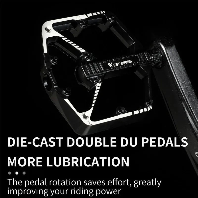 WEST RADFAHREN DU Lager Fahrrad Pedal Anti-slip Radfahren Pedal – Image 3