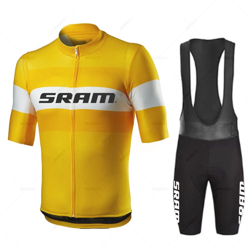 Kurzarm-Radtrikot-Set für Herren, MTB-Fahrradbekleidung – Image 5