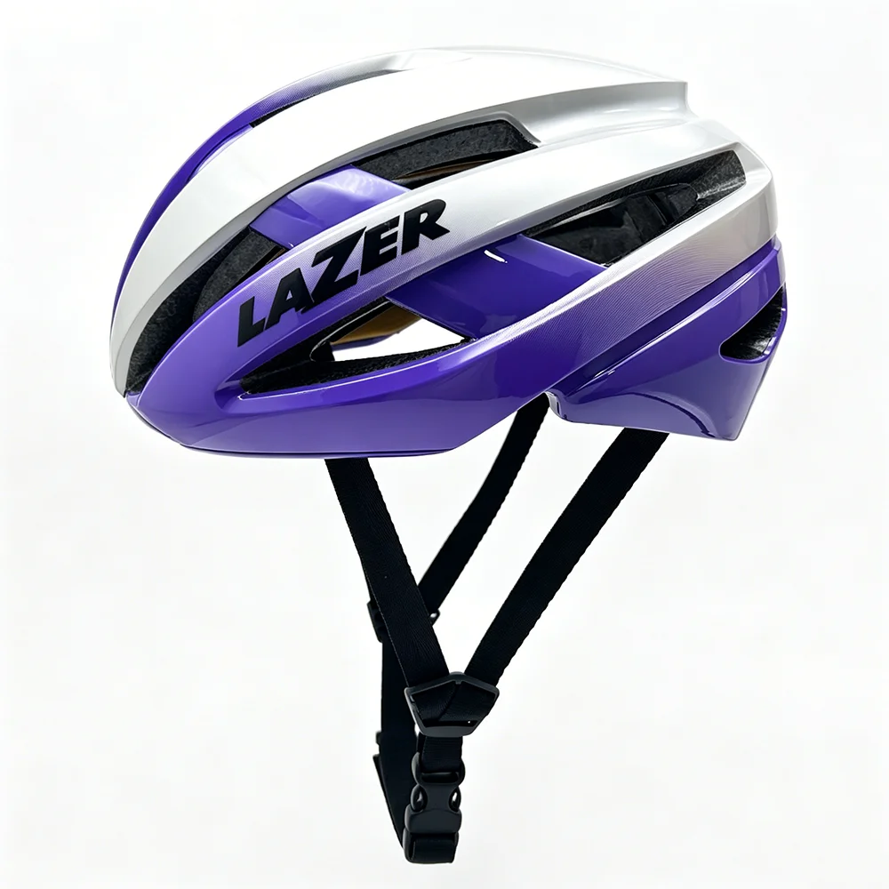Leichter Rennradhelm für Herren und Damen, Belüfteter Fahrradhelm, Verstellbarer Sicherheits-Fahrradhelm
