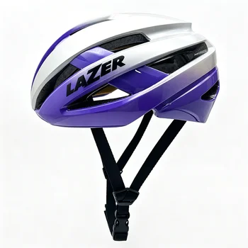 Leichter Rennradhelm für Herren und Damen, Belüfteter Fahrradhelm, Verstellbarer Sicherheits-Fahrradhelm