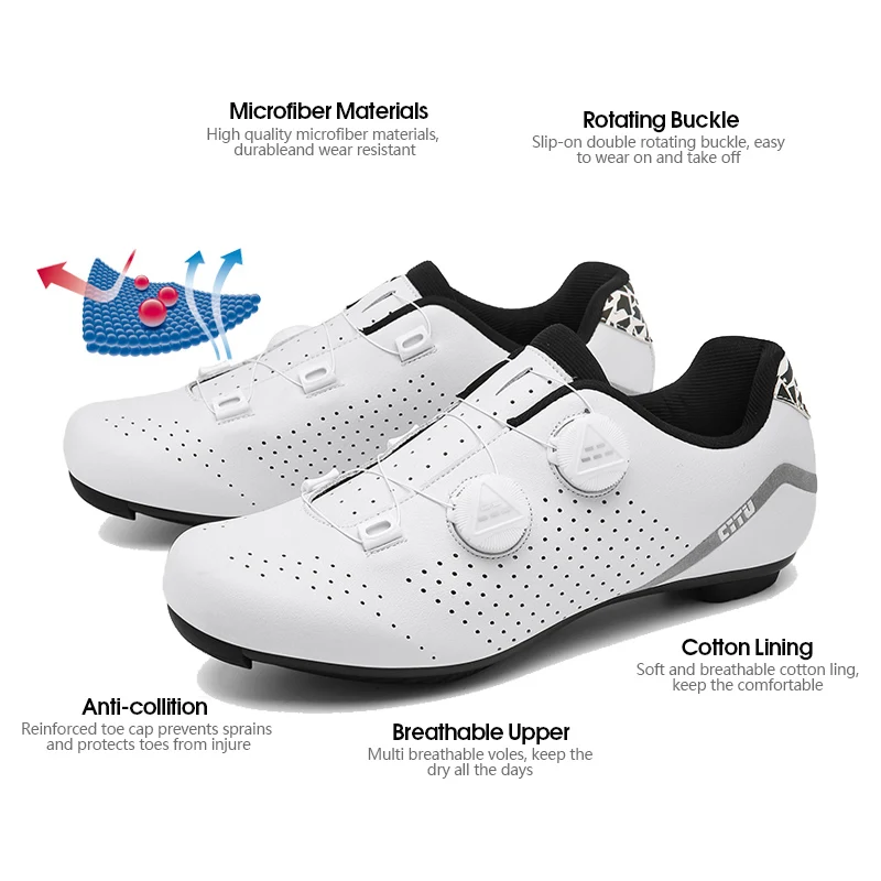 Frauen Off-road Mountainbike Schuh Selbstsichernde Radfahren Schuhe – Image 4