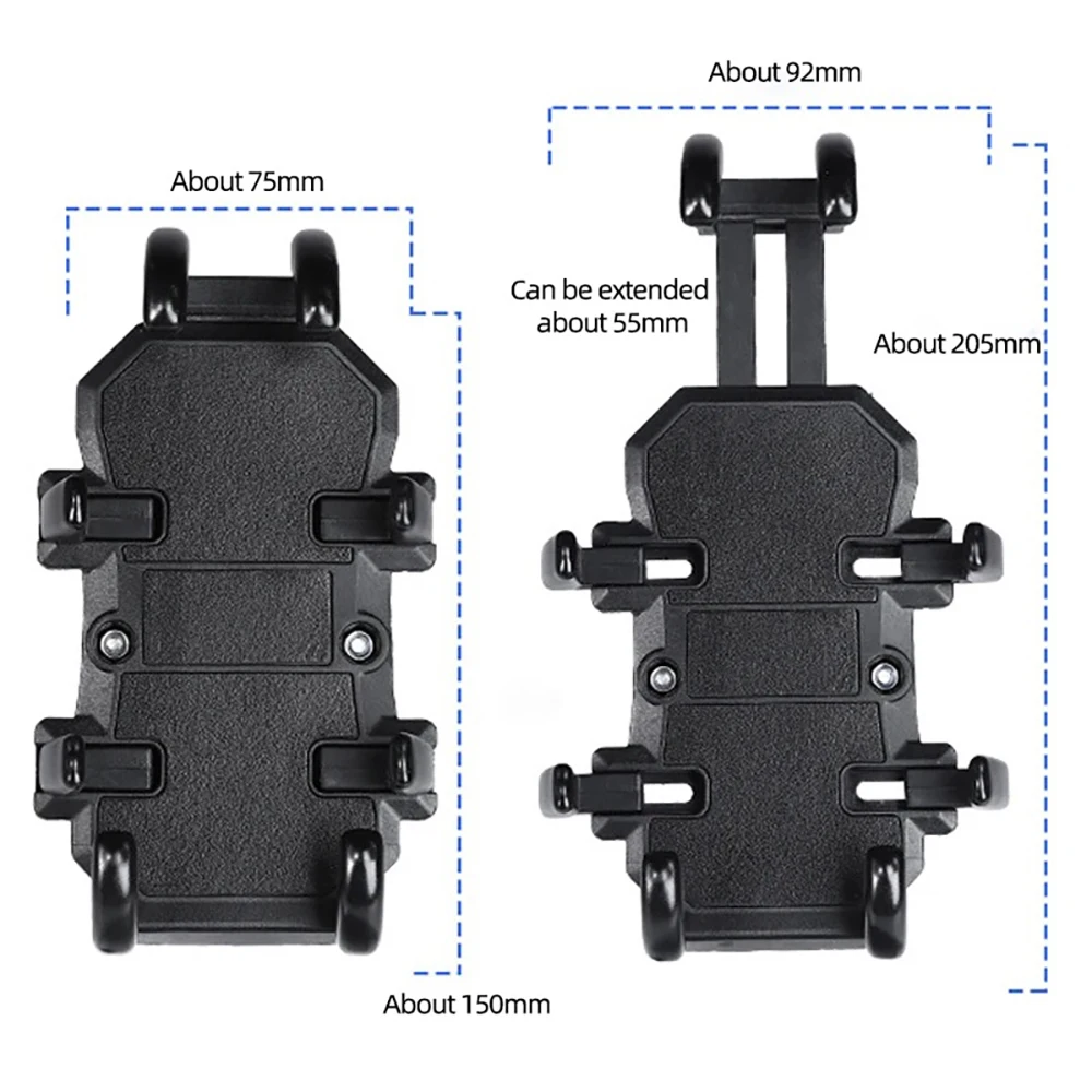 Moto Motorrad Telefon Halterung Lenker Halter Stoßfest GPS Halterung – Image 4