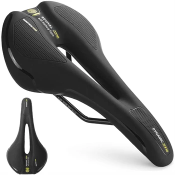 Fahrradsattel MTB Mountain Road Bike Sitz Hohlgel Bequemes Fahrradkissen Heimtrainer Sattel für Männer