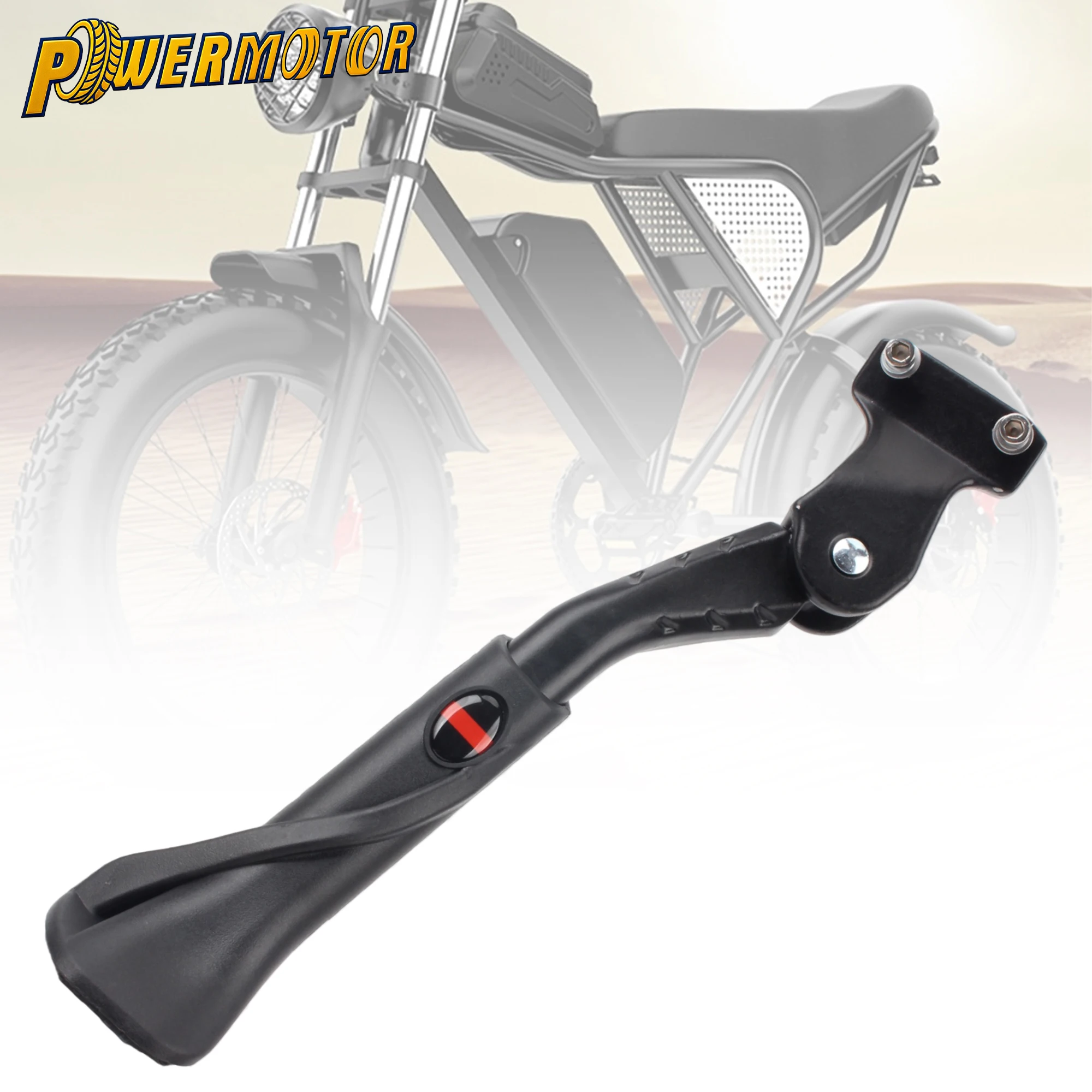 Motorrad-Seitenständer, verstellbarer Aluminiumlegierungs-Kickstand für Ridstar Q20 Elektro-Dirtbike, E-Bike