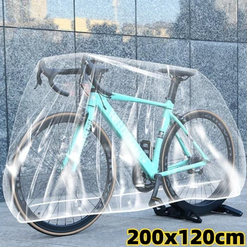 Fahrrad Regen Staub Abdeckung Einweg Fahrrad Motorrad Abdeckung Outdoor MTB Fahrrad Schutzhülle Fahrrad