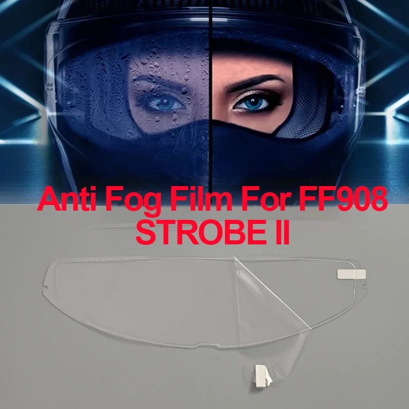 Motorradhelm-Visierfolie, Antibeschlag, für LS2 FF908 STROBE II, Antibeschlagfolie, Motorradhelm-Zubehör