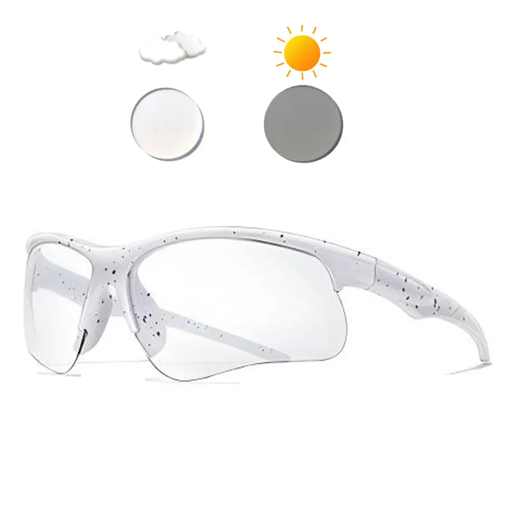 Photochrome Radfahren Sonnenbrille Männer Frauen Outdoor Mtb Fahrrad Sonnenbrille Lauf Brillen Sport Fahrrad