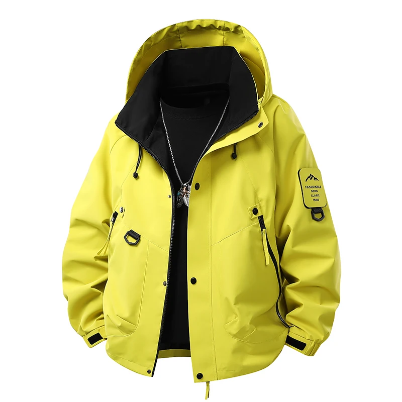 Outdoor-Fahrradjacke für Paare, winddicht, atmungsaktiv, warm, für Frühling und Herbst, modisch, vielseitig