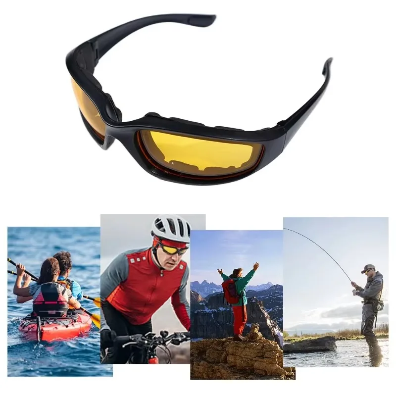 Winddichte Motorradbrille mit UV-Schutz, Motorradbrille für Damen – Image 5