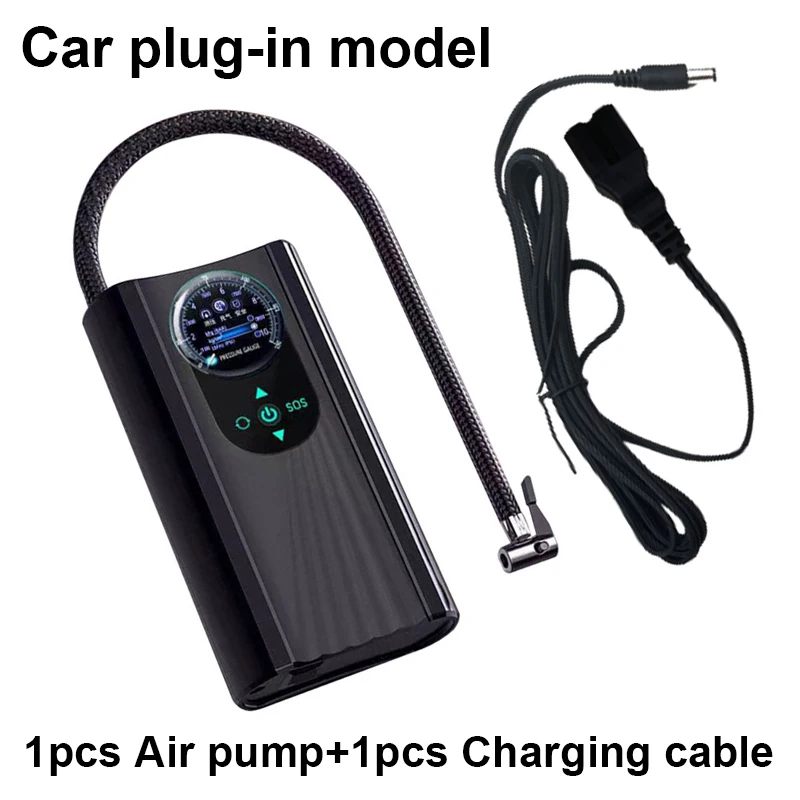 Auto Universal Multifunktions-Luftpumpe Mini-Luftpumpe Hochpräzise tragbare Reifenfüller Elektrische