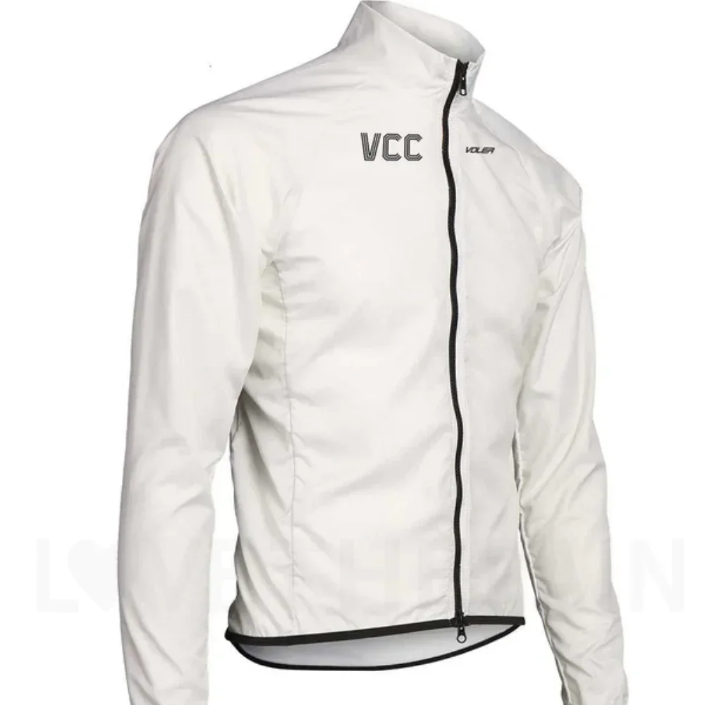 Herren Windbreaker Fahrradjacke Langarm Winddichte Wasserdichte MTB – Immagine 5