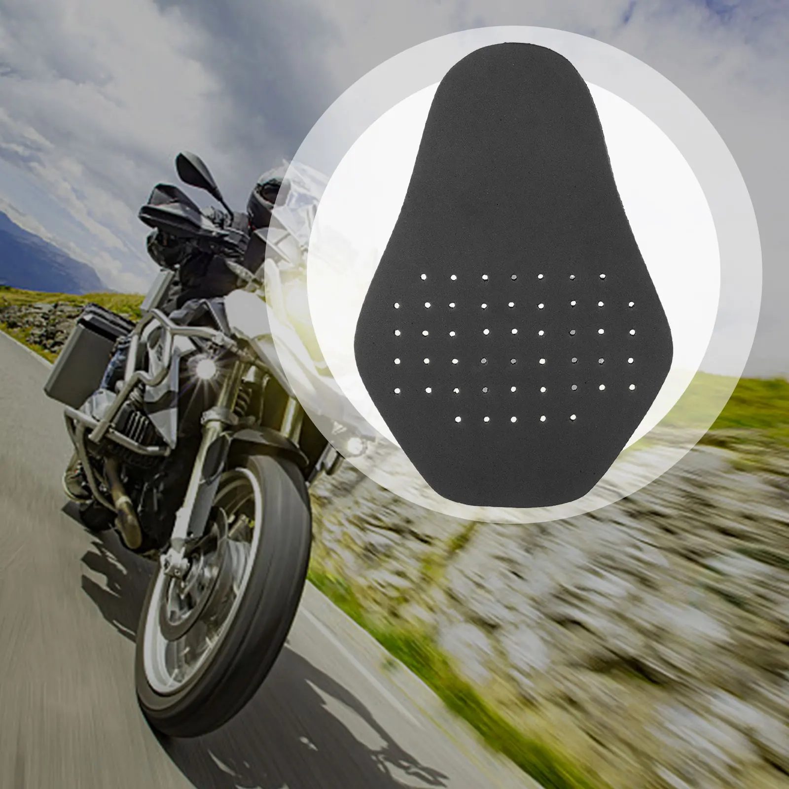 Motorrad Bike Zurück Pad Jacke Einsatz EVA Zurück Protector Reiten – Bild 3
