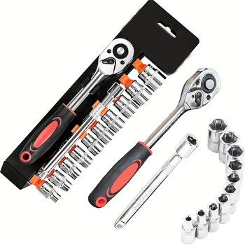 Schraubenschlüssel-Set, Motorrad- und Fahrrad-Reparaturwerkzeug, Hardware, Auto (12 Stück)