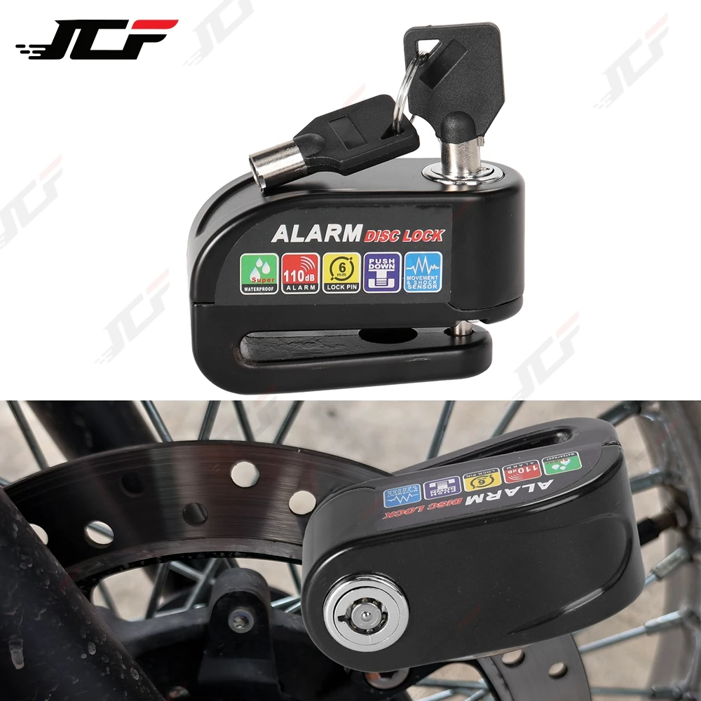 Motorrad-Alarmschloss für Bremsscheiben, Wasserdichtes – Immagine 6