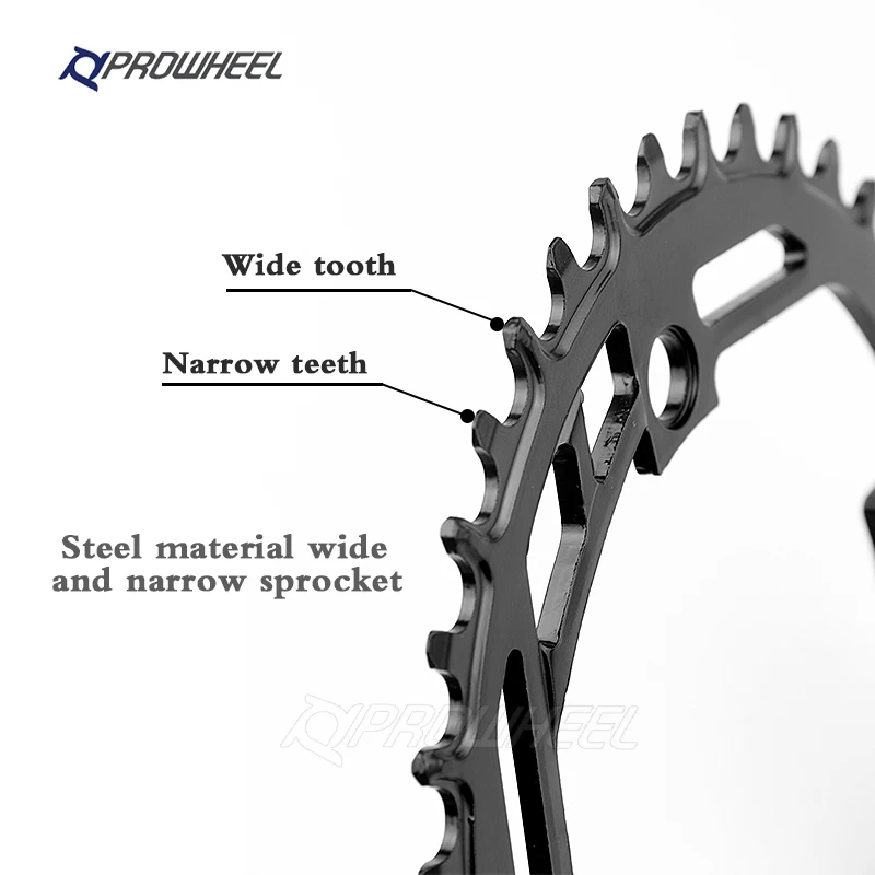 PROWHEEL Mountainbike Schmales Breites Kettenblatt 32T 34T 36T 38T 40T – Bild 3