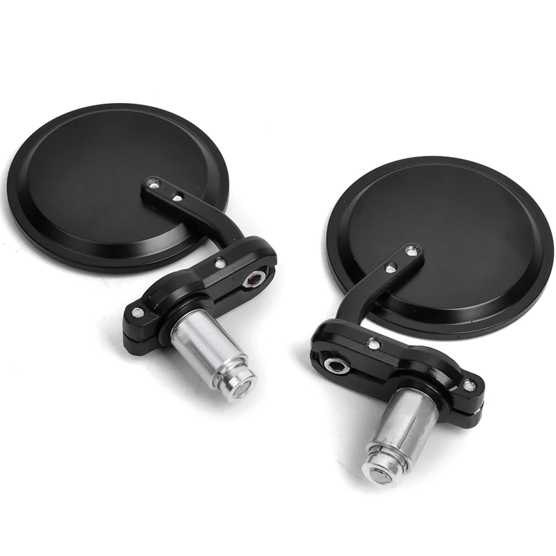 Para Universal Motorrad Rückspiegel Runde 7/8 "Griff Bar End (2 Stück) – Bild 6