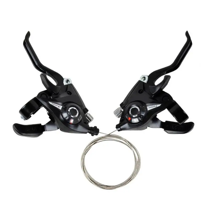 Mountainbike Shifter EF51-7 /EF51-8 MTBs Fahrrad Bremshebel Shifter Set Aluminium Legierung 3x7/3x8