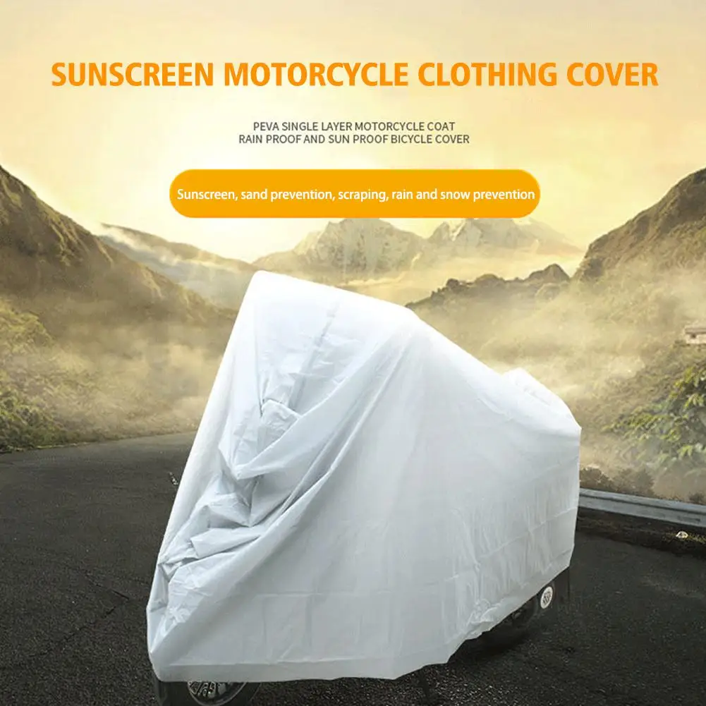 Motorrad-Schutzhülle für Innen und Außen, wasserdicht, für Fahrrad, Roller, Regen, Staub, UV-Schutz