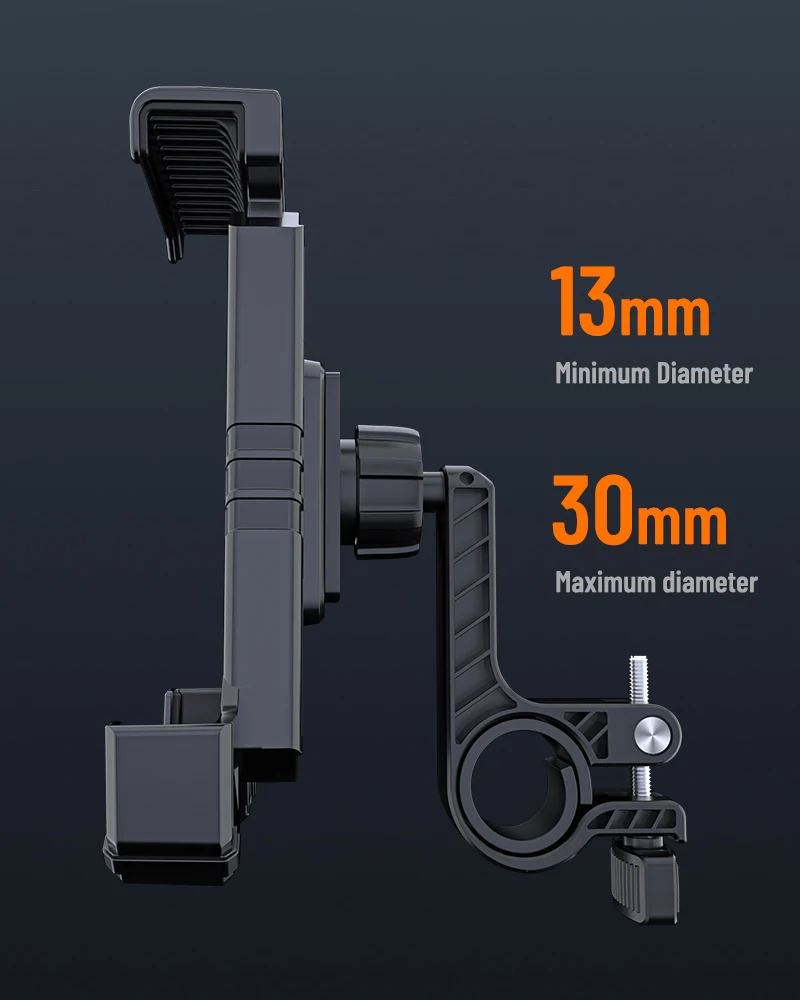 Handyhalter für Fahrrad, MTB, Fahrrad, Handy-Unterstützung, Motorrad – Immagine 6