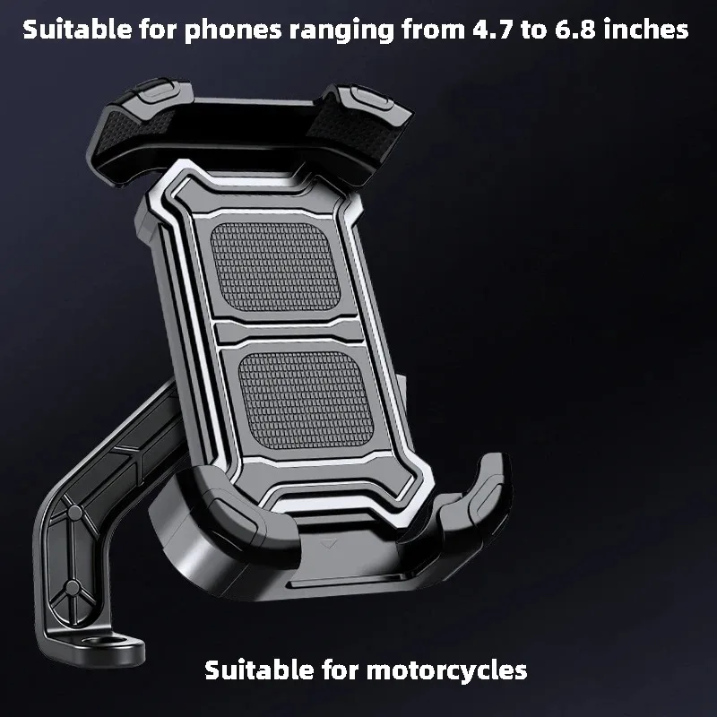 Universelle Motorrad-Handyhalterung 360° ° Drehbarer, stoßfester – Image 6