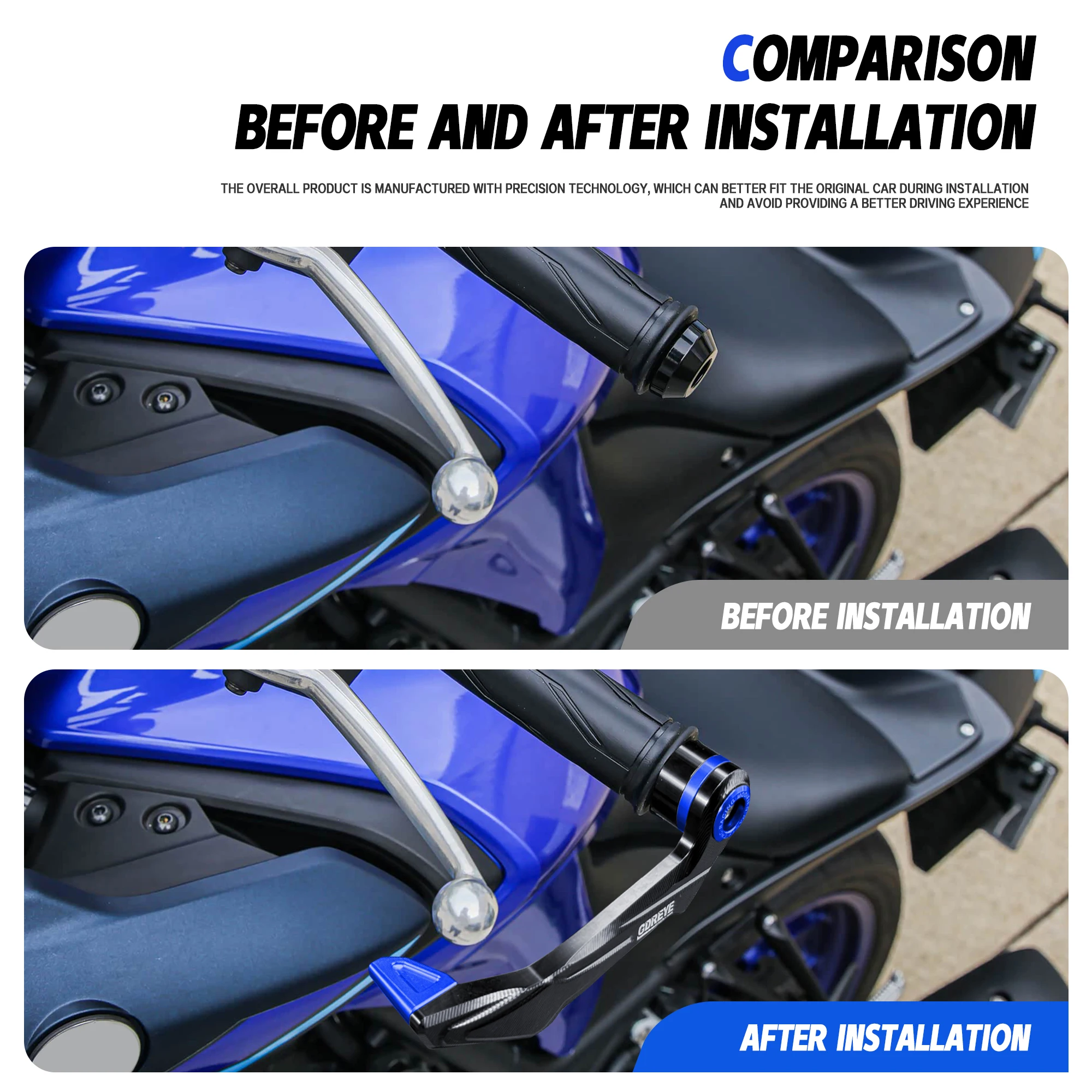 CFMOTO 450SR 675SR R 750SR 250SR 750SR-S Motorrad Lenkergriffe – Image 4