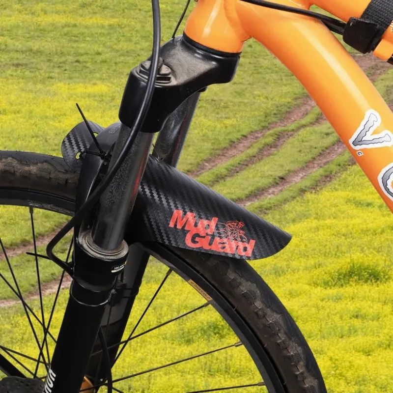 Fahrrad Kotflügel Berg Carbon Muster Fahrrad Kotflügel Für Vorne – Image 6