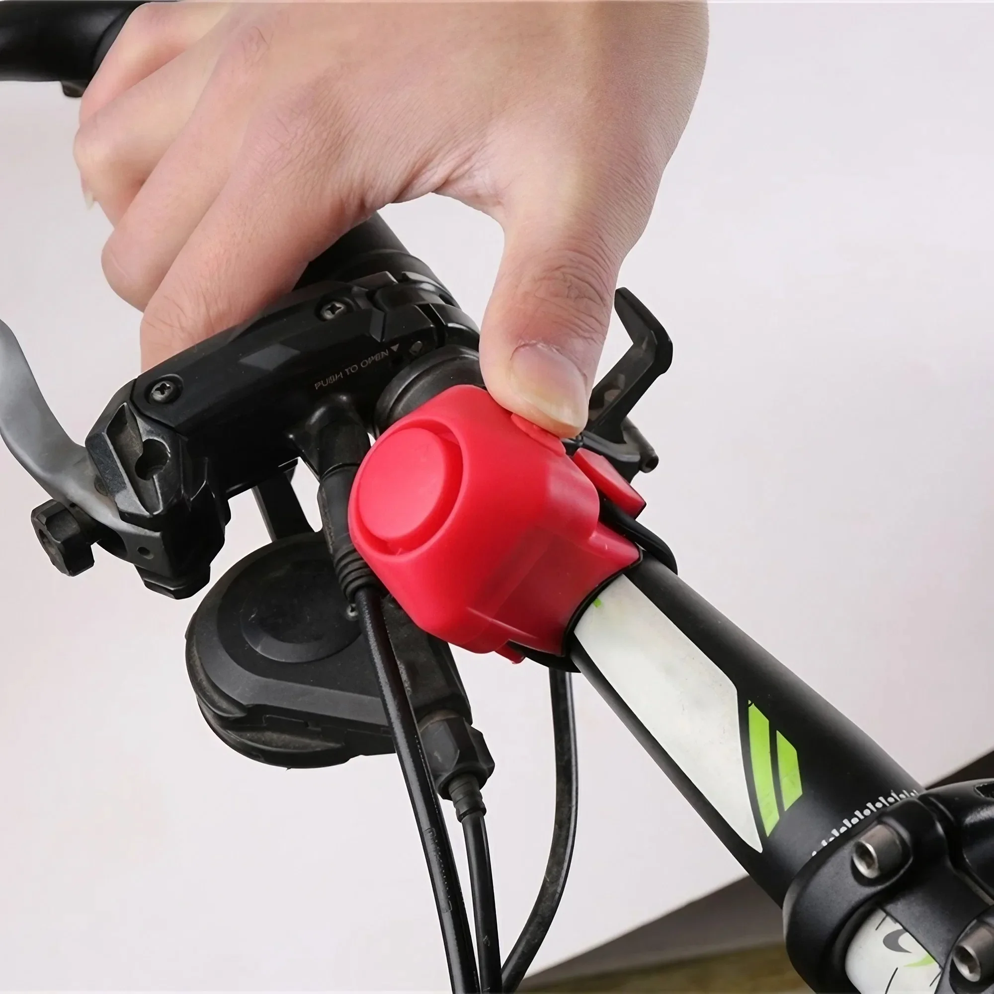 Wiederaufladbare 130dB Wasserdichte Elektrische Fahrradklingel – Image 3