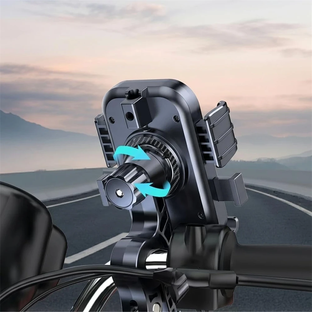Fahrrad-Handyhalterung, Motorrad-Handyhalterung, verstellbare – Image 4