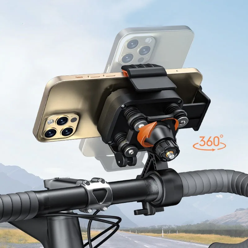 Fahrrad- und Motorrad-Handyhalterung, [1-Sekunden-Verriegelung – Bild 3