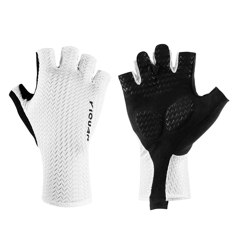 Radfahren Halbe Finger Handschuhe Männer Frauen Atmungsaktive Anti-slip Handschuh Fitness Sport Training