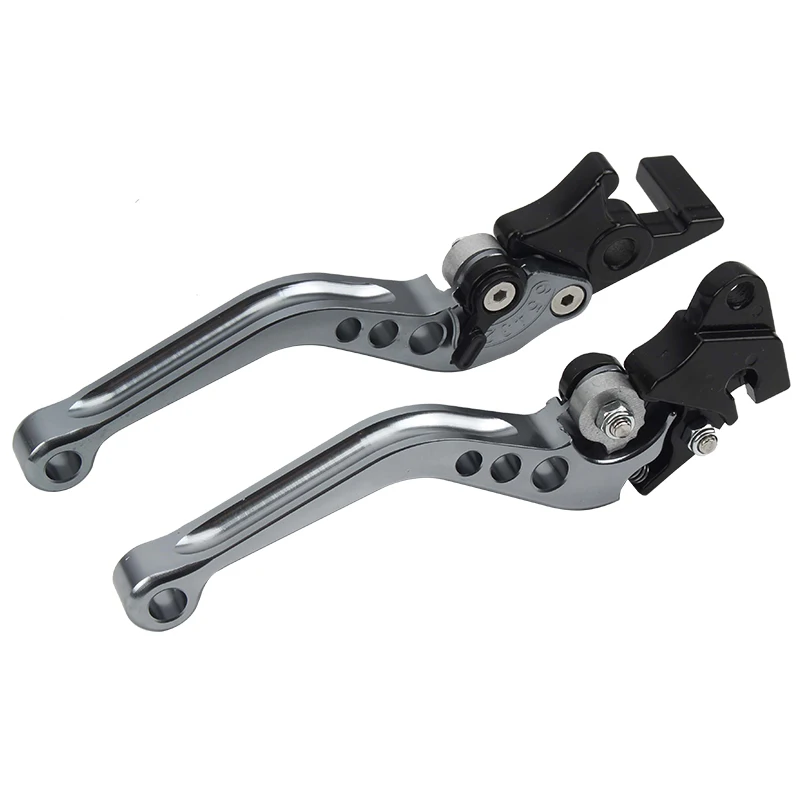 CNC Aluminium Universal Motorrad Roller Bremshebel Vorne Disc Hinten Trommel Doppelscheibenbremse Einstellbare