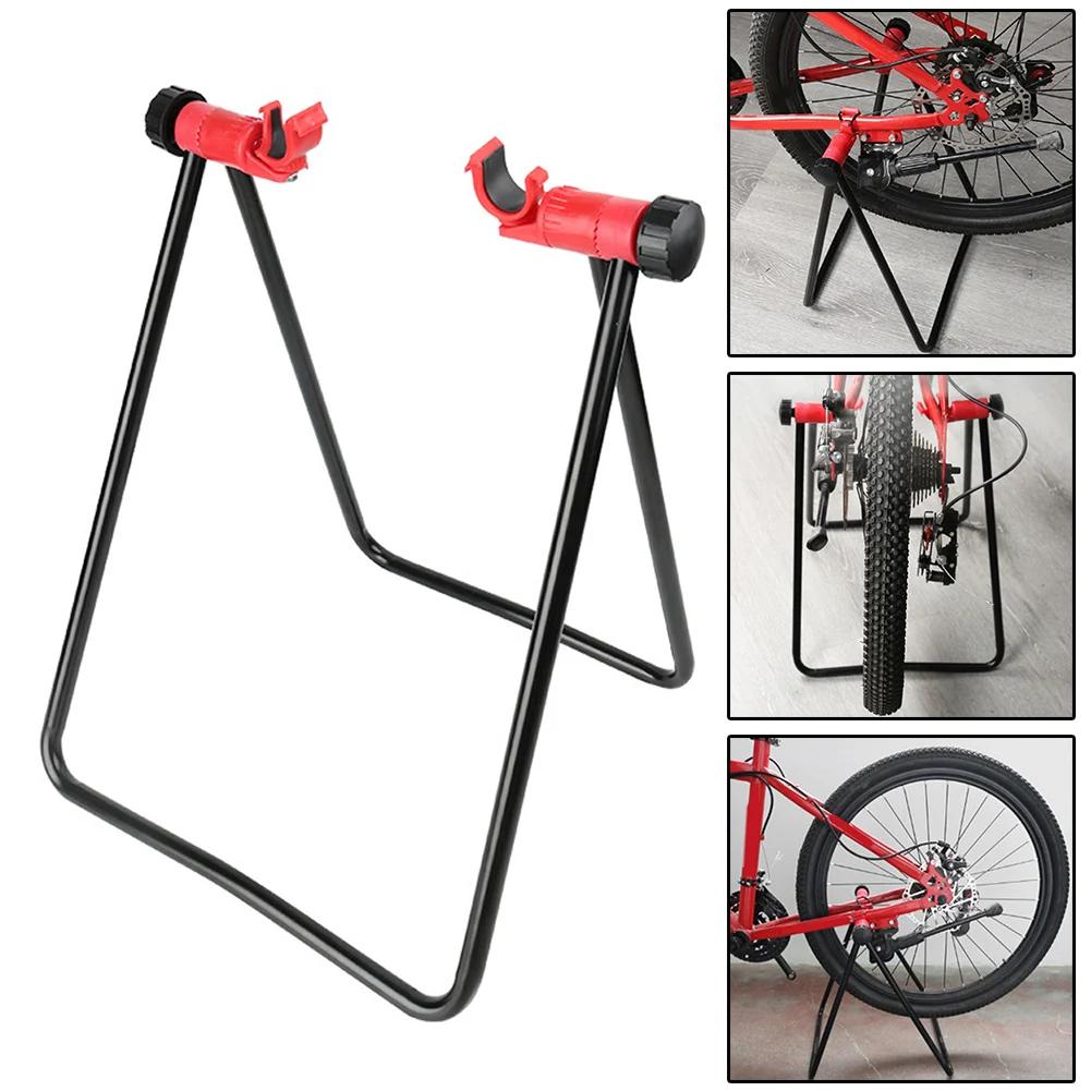 Klappbarer Fahrradständer U-förmiger Reparaturständer für Rennräder und Mountainbikes Bodenständer
