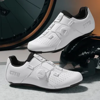 2026 Radsportschuhe für Straße und MTB, SPD-Kompatibel, Rutschfeste Sneakers für Herren und Damen