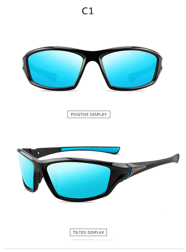 Radfahren Fahrrad Polarisierte Sonnenbrille Männer UV400 Brillen Sport – Image 3