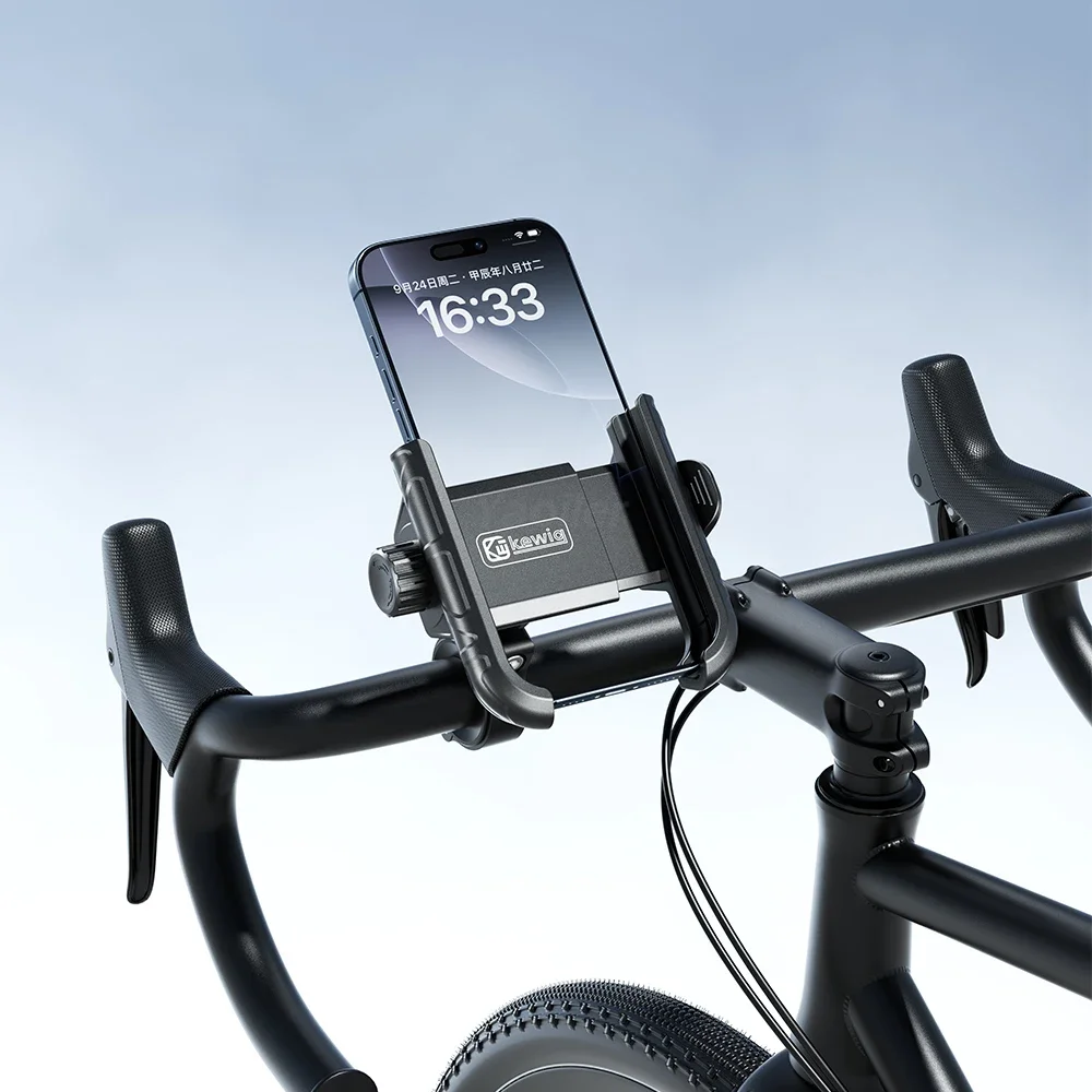 Motorrad Fahrrad Telefon Halterung Fahrrad Lenker Kinderwagen Roller Handy Halterung Clip für iPhone Samsung
