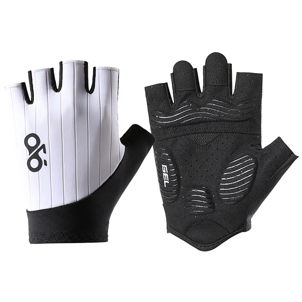 Halbfinger-Fahrradhandschuhe Sommer-Fahrradhandschuhe Stoßdämpfende Atmungsaktive Mountainbike-Handschuhe