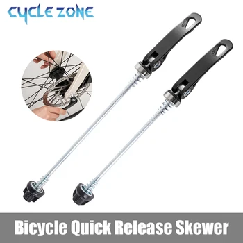 Fahrrad-Schnellspanner-Set für Vorder- und Hinterradnaben, Achsenhebel-Set für Mountainbike (2 Stück)