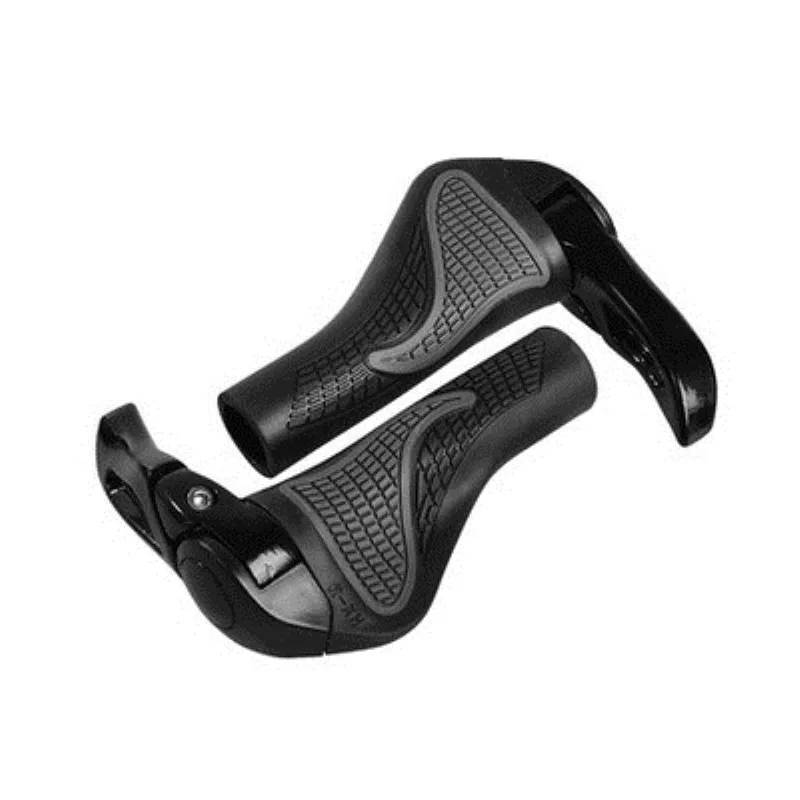 Ergonomische Fahrradlenkergriffe mit Aluminium-Endkappen, Rutschfeste – Image 3