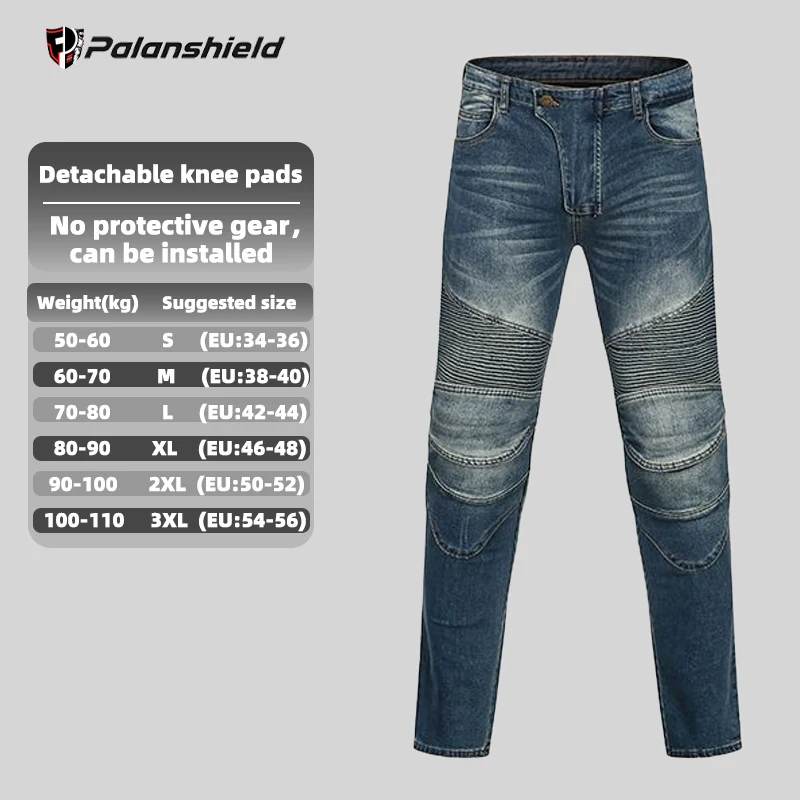 Motorradhose Herren Moto Jeans Schutzausrüstung Reiten Touring Motorradhose Motocross Hose Pantalon für alle