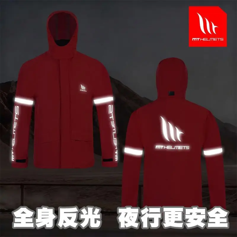MT Motorradjacke für Herren und Damen, wasserdicht, winddicht – Immagine 4