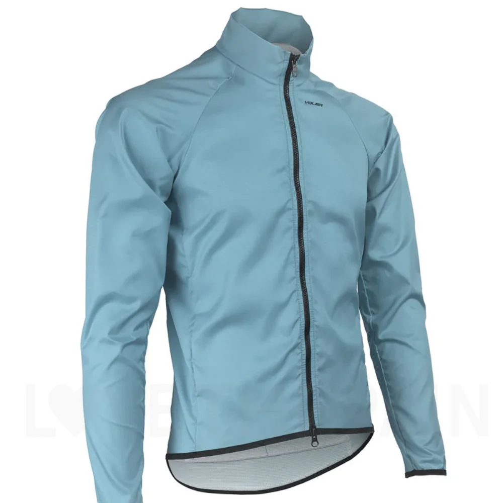 Männer Radfahren Wind- und wasserdichte Kleidung Leichte Laufwindjacke – Immagine 5