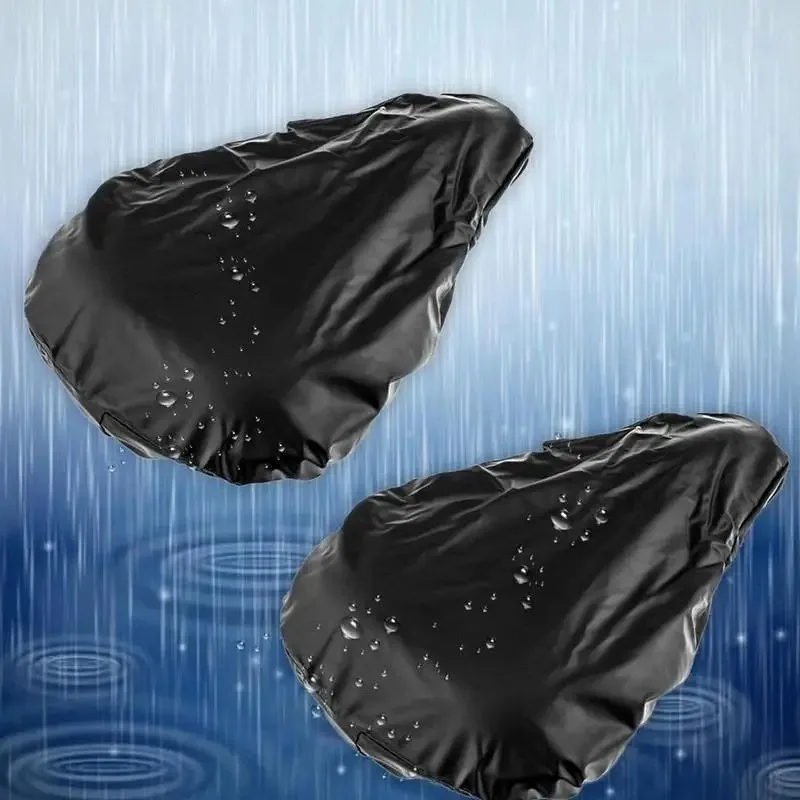 Wasserdichter Fahrradsitzbezug Regenschutz für Fahrradsattel (2 Stück) – Immagine 4